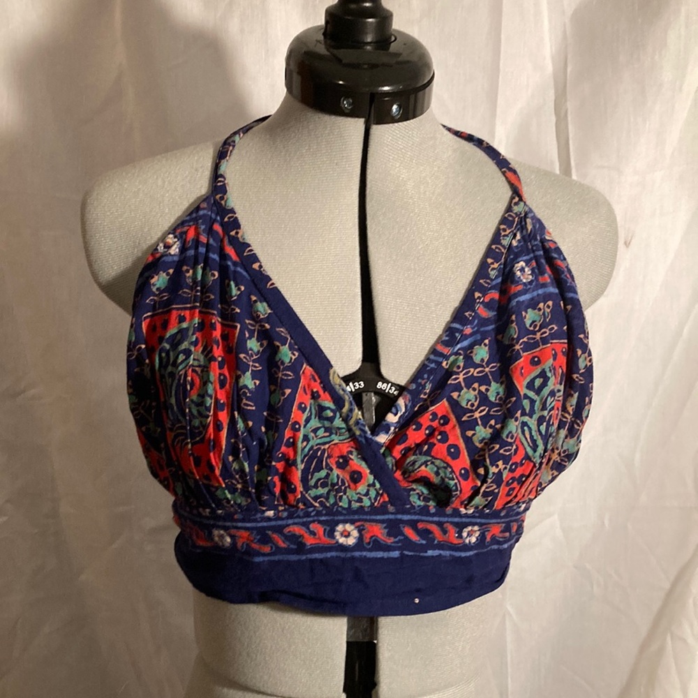 Double Tie Back Crop Top